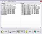 Click to enlarge the screenshot of AAA PDF to Word Batch Converter